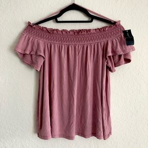 SOFT & SEXY Off-Shoulder TEE